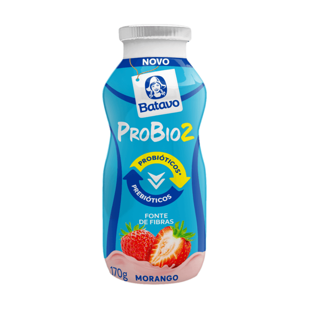 Iogurte Batavo Probio2 Morango 170g